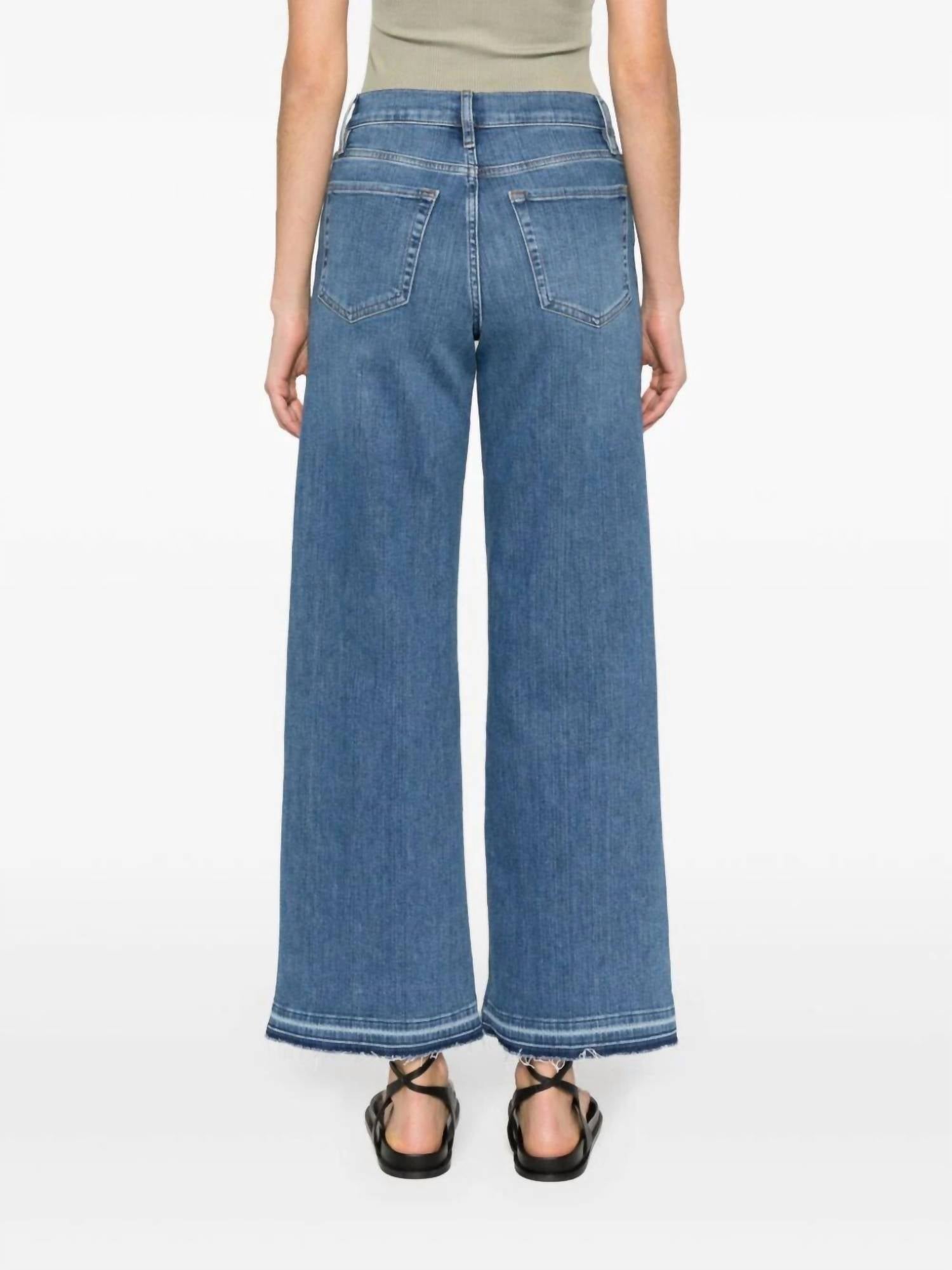 Frame - Le Slim Palazzo Wide Leg Jeans