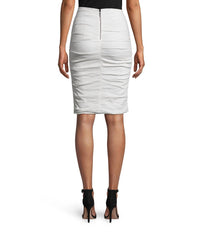 Nicole Miller - Cotton Metal Sandy Skirt