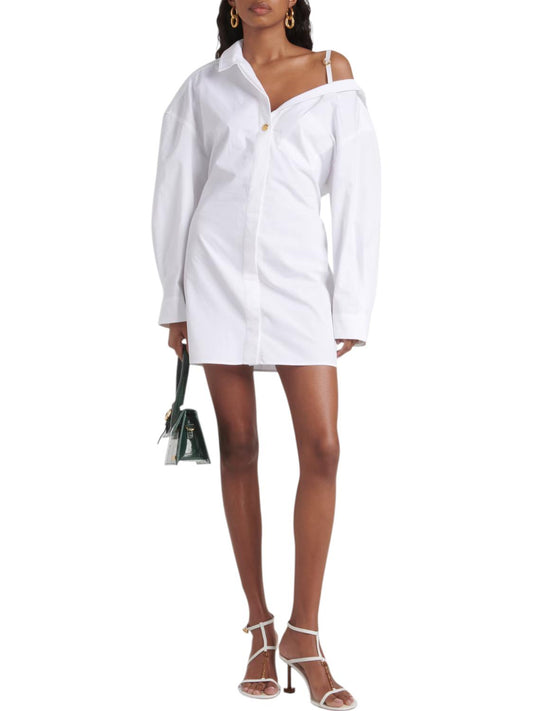 Jacquemus - La Mini Robe Chemise Dress