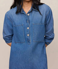 Z Supply - Lucie Denim Shirt Dress