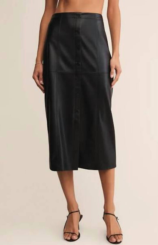 Z Supply - Reine Faux Leather Skirt