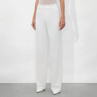 Alice + Olivia - Alexander High-rise Slim Straight Trouser