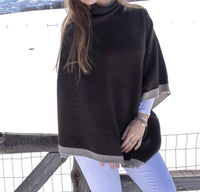 Hangai Mountain Textiles - Rice Knit Yak Poncho