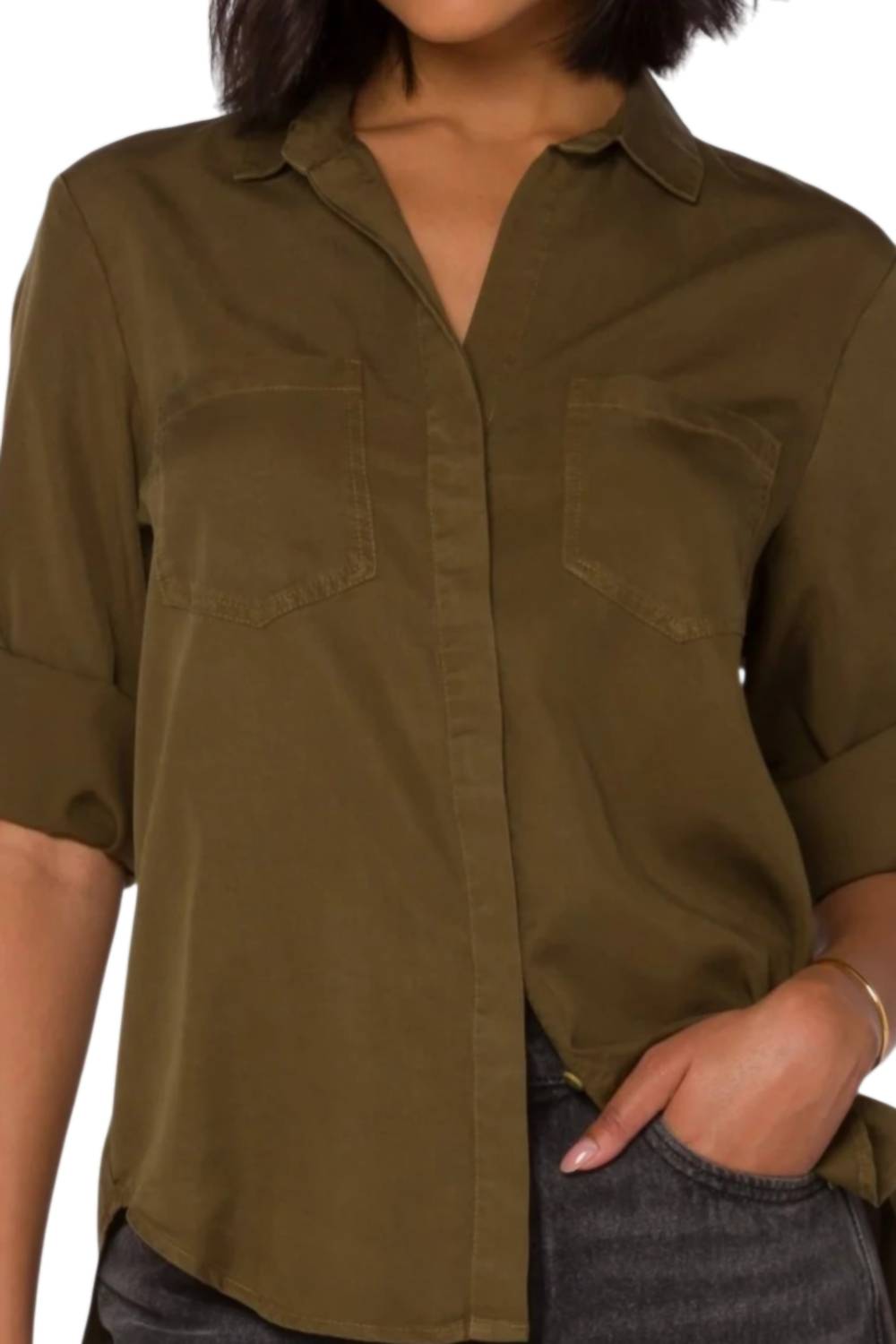 Velvet Heart - Riley Button Down Shirt