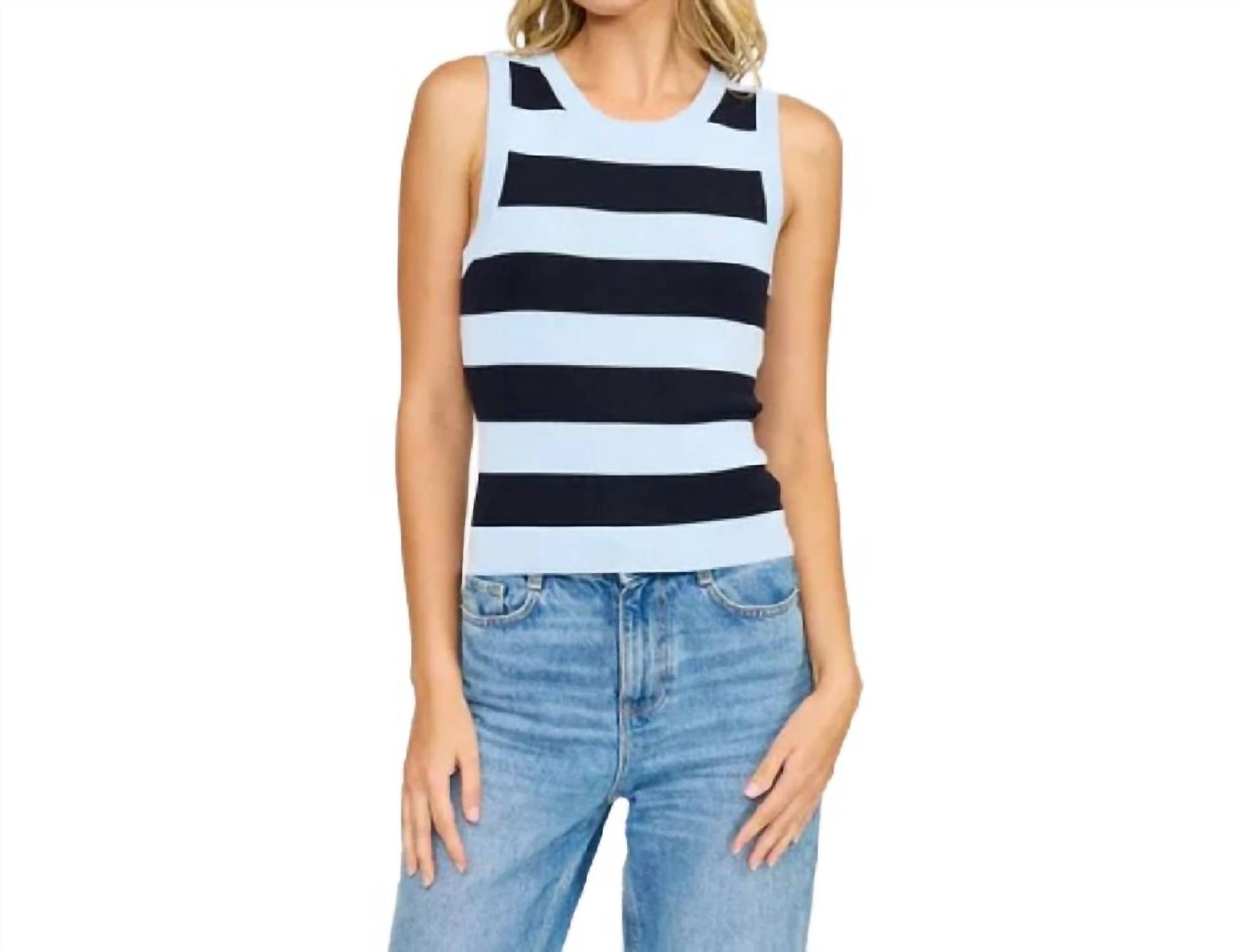 Lucy Paris - Curren Striped Top