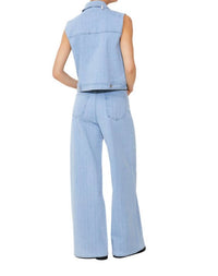 Suncoo - Dylan Sleeveless Denim Jacket