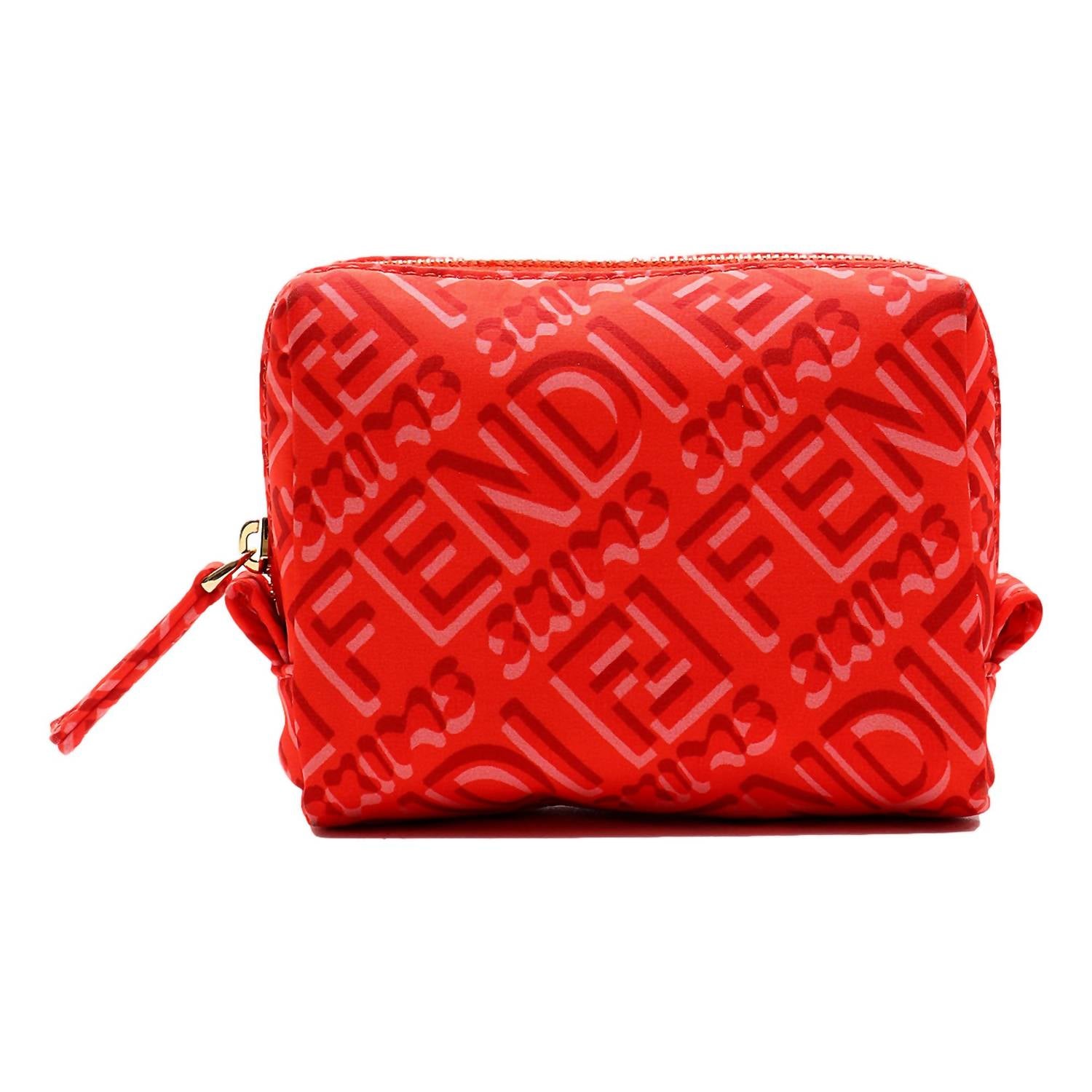 Fendi - Women's Nylon Tulipano Small Beauty Pouch