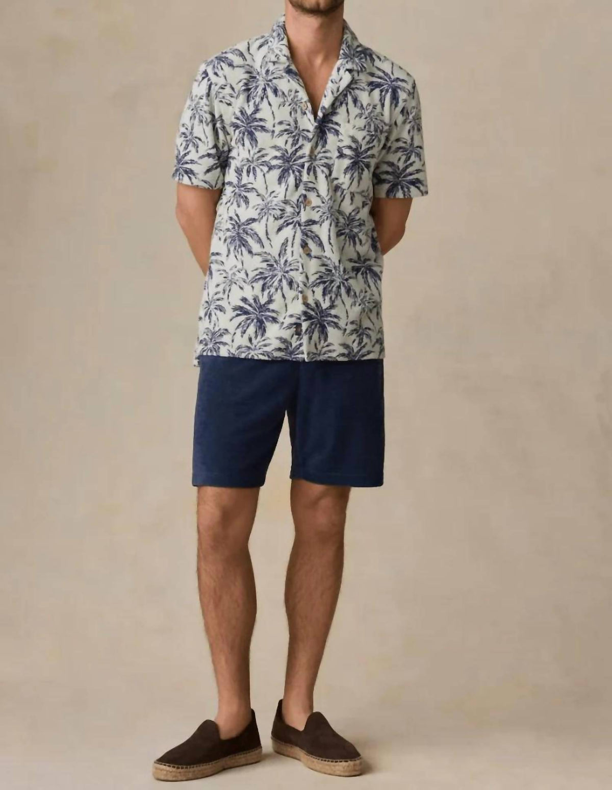 Faherty - Short Sleeve Cabana Towel Terry Shirt