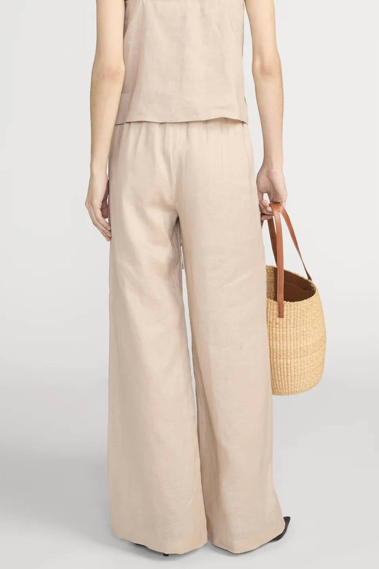 Frame - Linen Lounge Pant