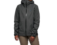Black Diamond Highline Stretch Shell Jacket in anthracite - women's jacket