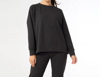 Coco + Carmen - Weekend Brushed Side Zip Raglan Sleeve