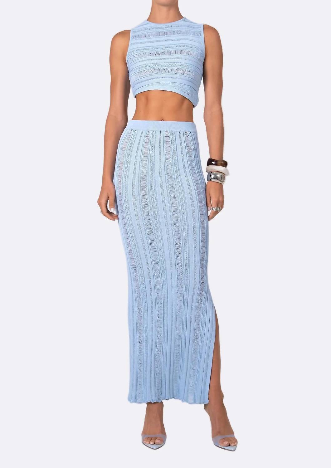 Nonchalant Label - Jasmine Sleeveless Crop Top