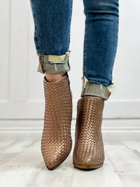 Hey Girl by Corkys Women's Come And Get It Boots in bronze 1 - women's shoe - alternate view