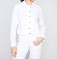 Charlie B - Linen Blend Jacket