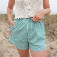 Creamon - Harbor Stripe Shorts