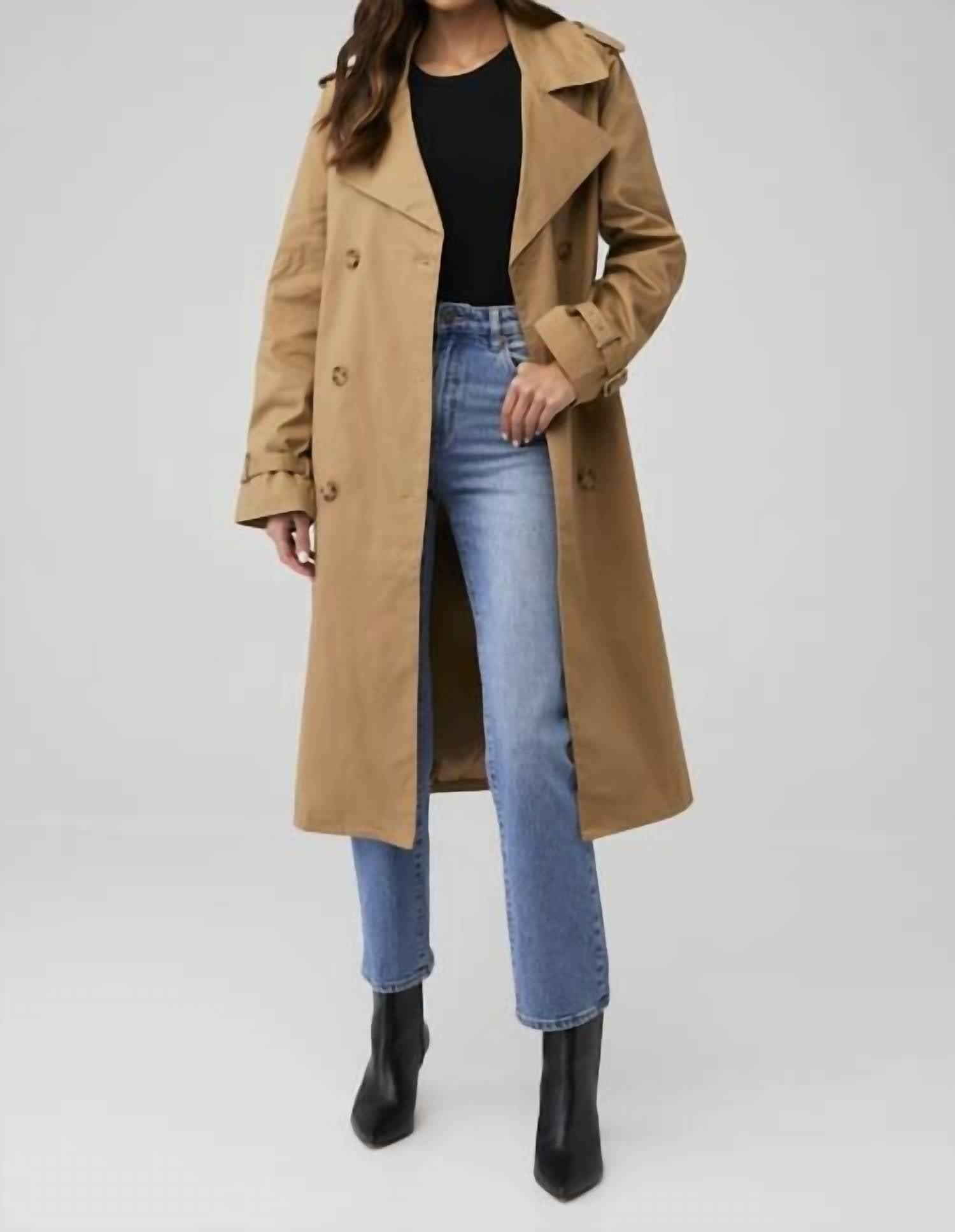Good American - Chino Trench Coat