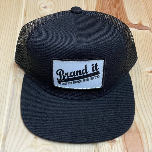 The Whole Herd - Boy's "Brand It" Leather Patch Hat