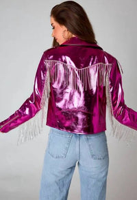 Buddylove - Metallic Fringe Jacket