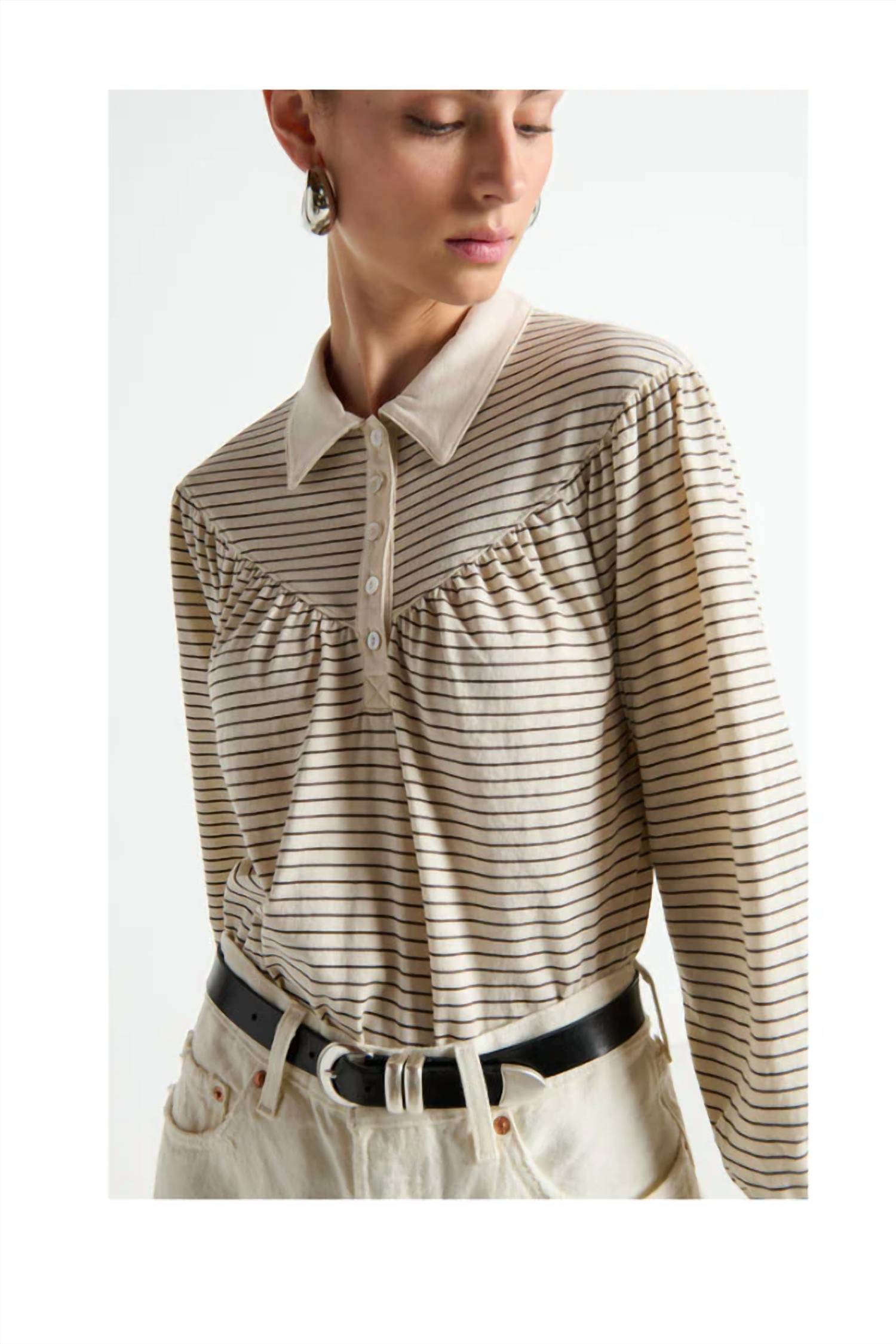 Nation Ltd - Cecilia Collared Top
