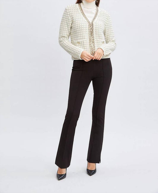 Elie Tahari - The Trista Chain Cardigan