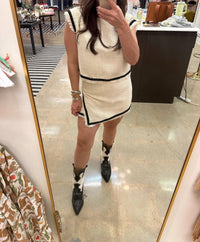 Lalavon - October Lover Tweed Skort Set