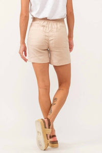Dear John Denim - Tonya Super High Rise Linen Shorts