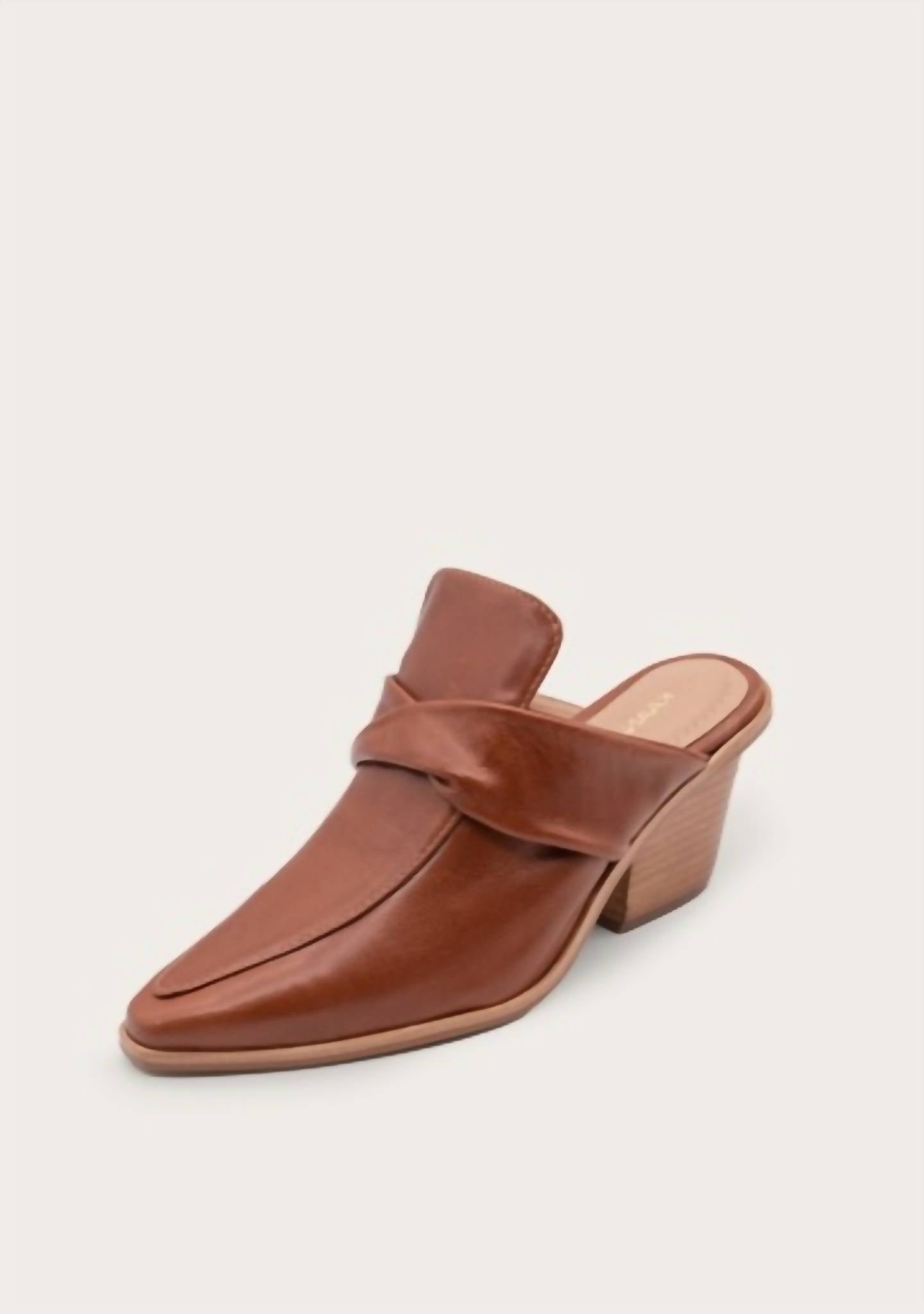 Kaanas - Women's Meridiana Distressed Loafer Mule