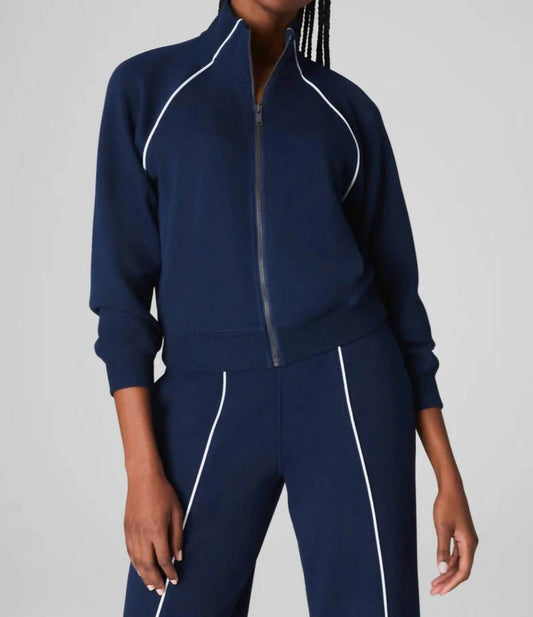 Spanx - Air Essentials Pique Full Zip Track Jacket