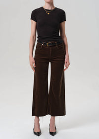 Citizens Of Humanity - Lyra Wide Leg Crop Corduroy Pants