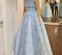 Jovani - Women's Ferry Tail Tulle Gown