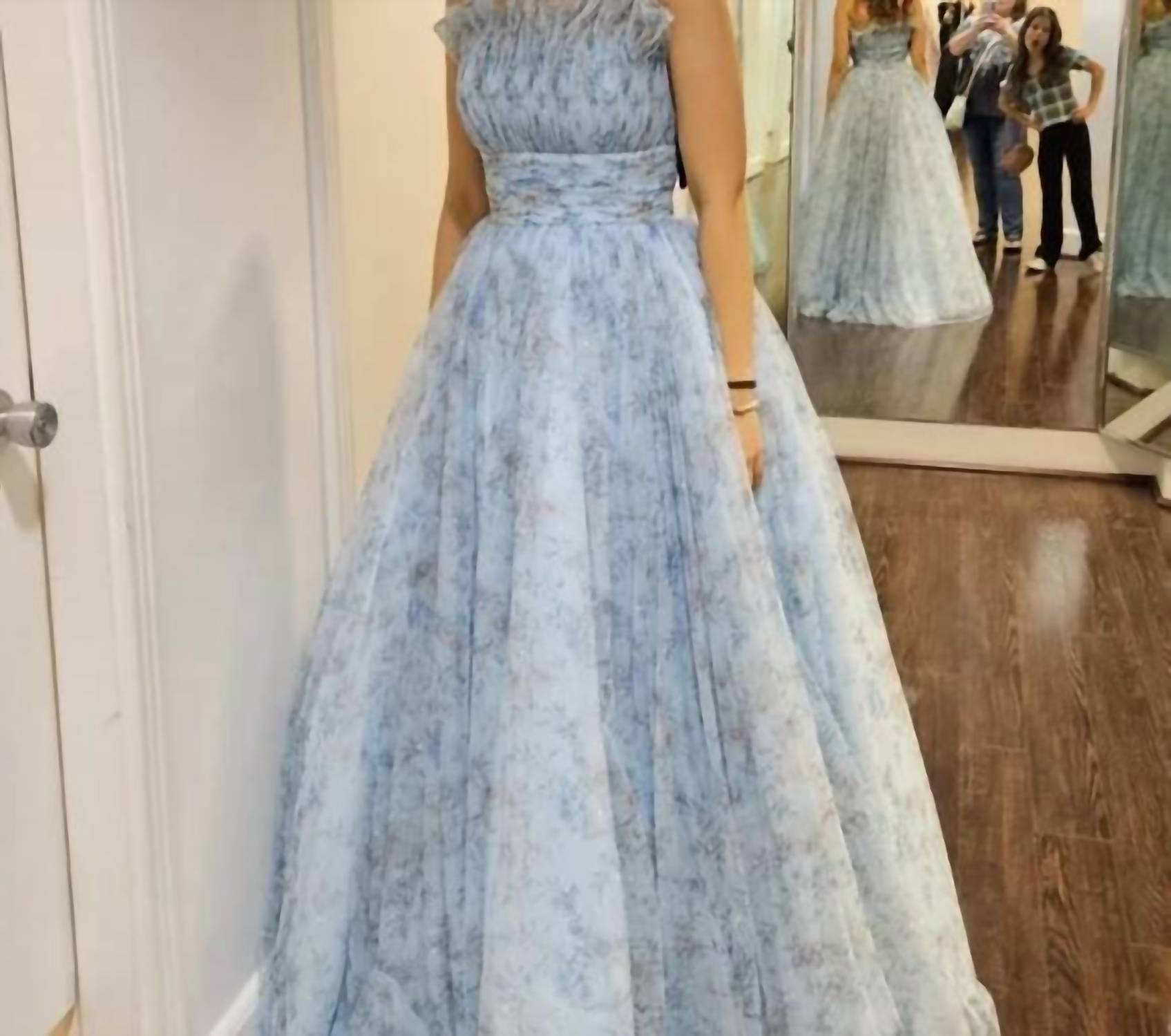 Jovani - Women's Ferry Tail Tulle Gown