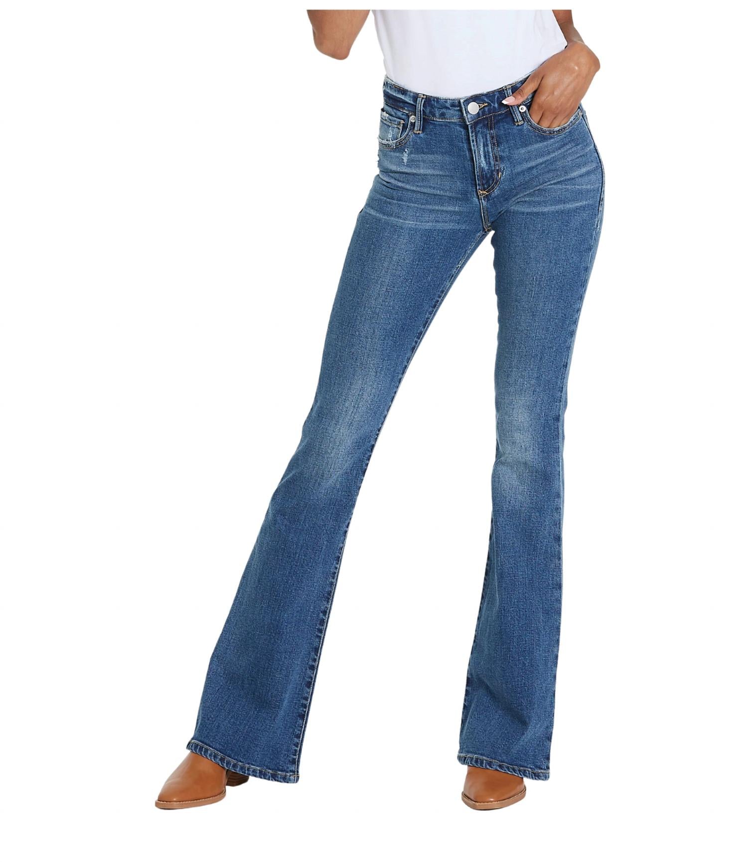 Dear John Denim - Rosa High Rise Flare Jeans