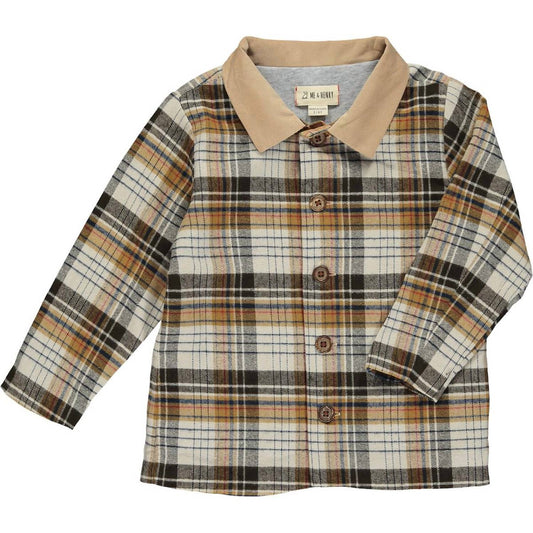 Me & Henry - Boys Shacket Lumberjack Shirt