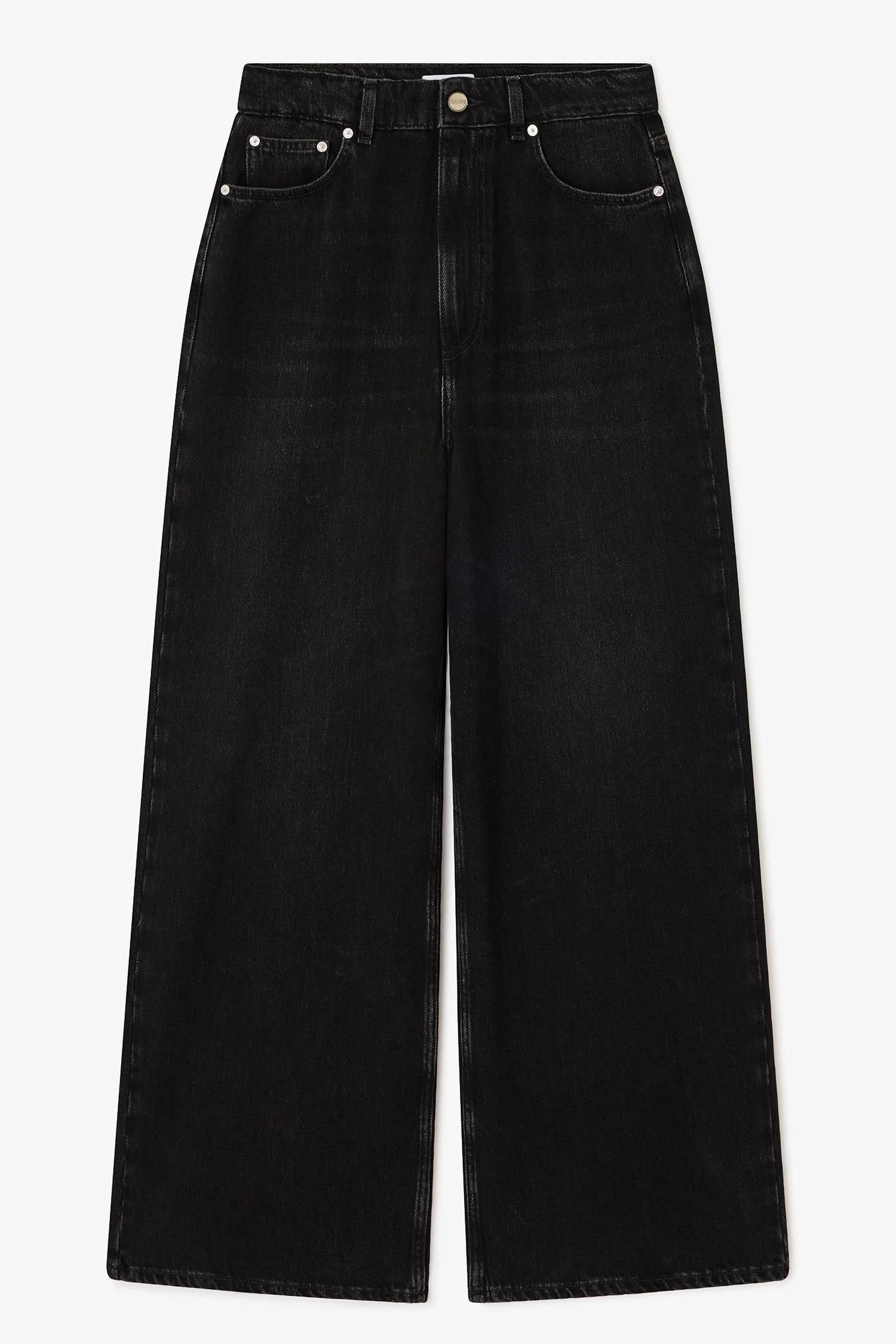 Ganni - Soft Rigid Denim Baggy Jeans