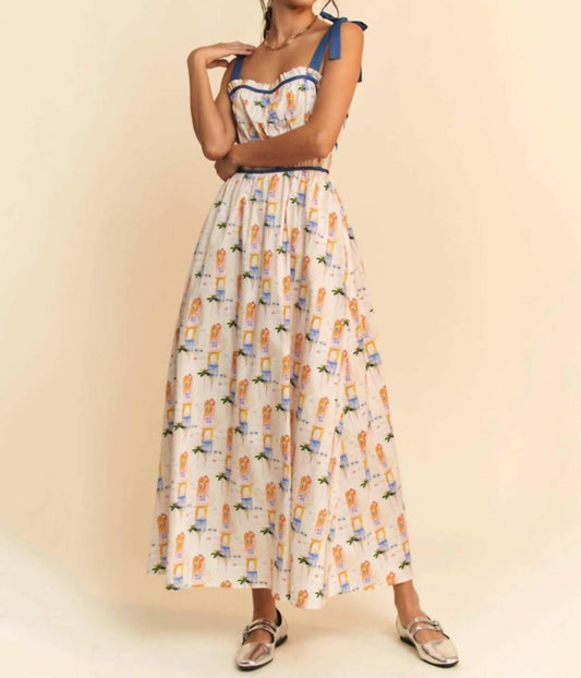 Davi & Dani - Sleeveless Maxi Sundress