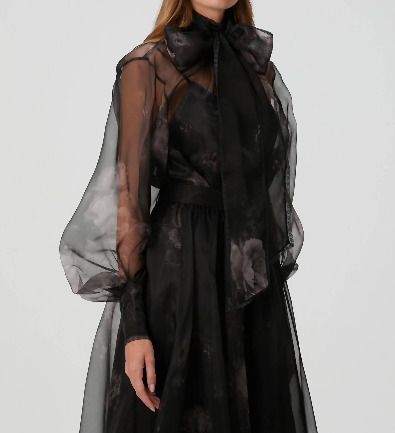 Zimmermann - Hypnotic Silk Organza Blouse