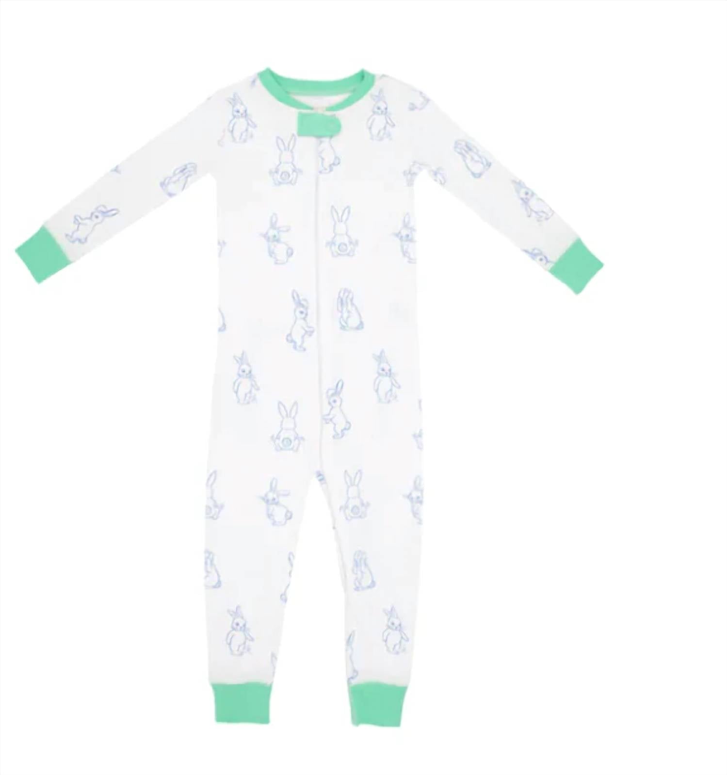The Beaufort Bonnet Company - Knox's Night Night Footed Pajama