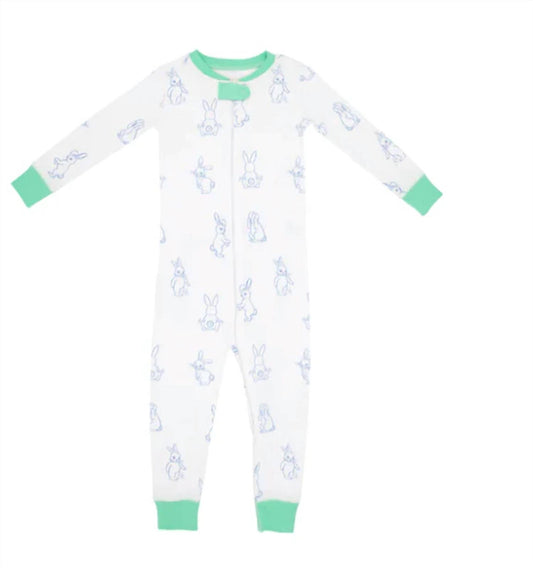 The Beaufort Bonnet Company - Knox's Night Night Footed Pajama