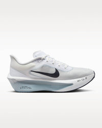 NIKE Men's Zoom Fly 6 Road Racing Shoes in white pure platinum obsidian mist gridiron - men's shoe