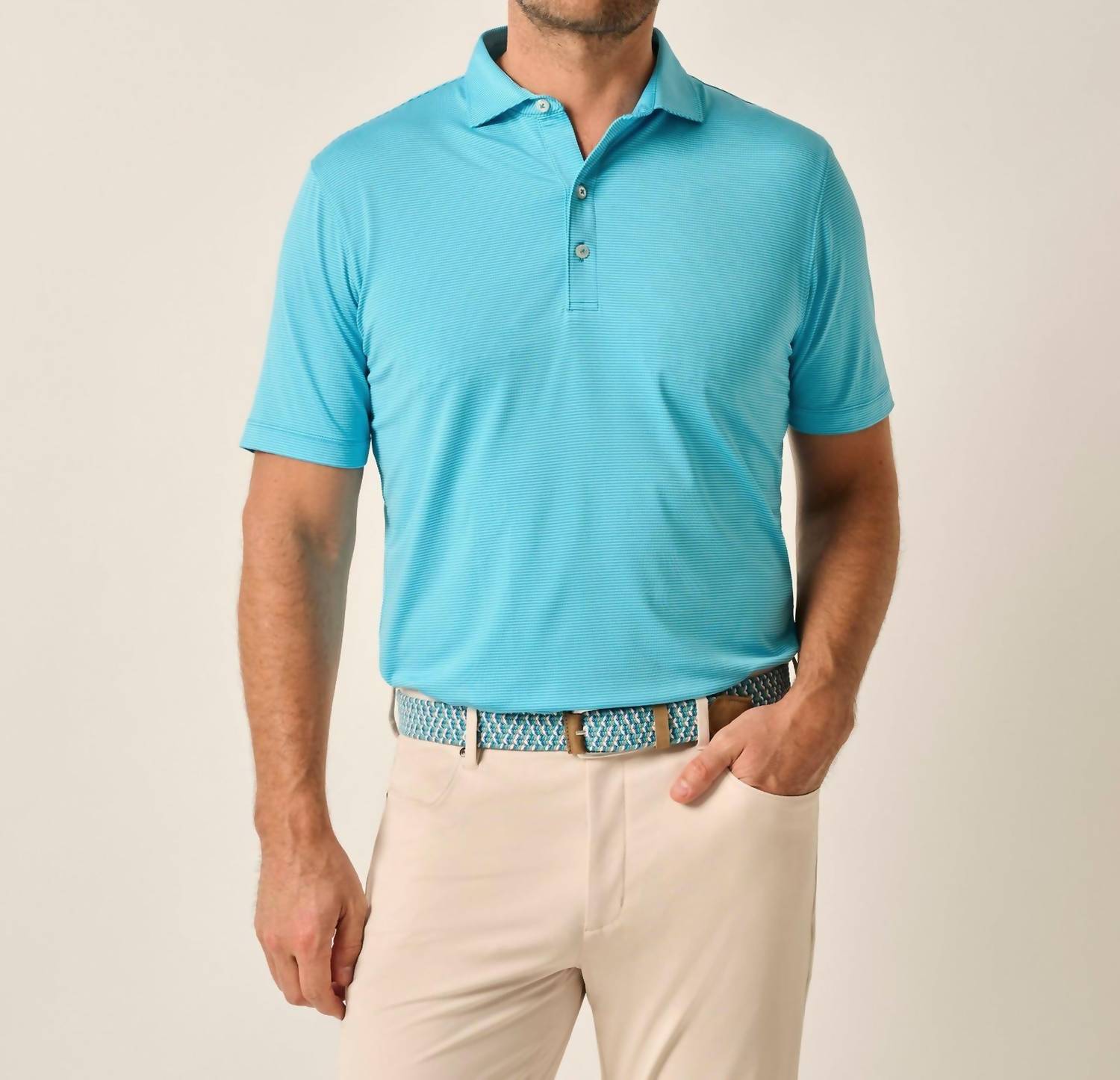 Johnnie-O - Performance Jersey Polo - Lyndonn Stripe
