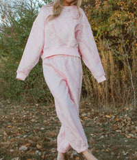 TCEC Bubblegum Camo Pull-on Sweatpants in pink - women's pants