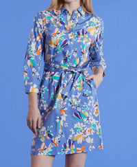 Tyler Boe - Ziva Cotton Peri Floral Dress