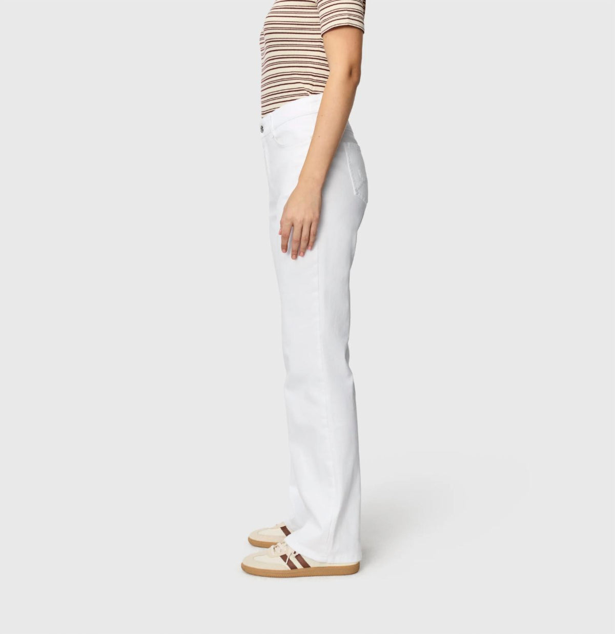 Mac Jeans - Laura Authentic High Stretch Gabardine Jeans