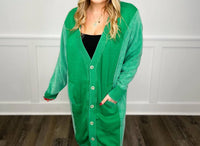 Blakeley - Can You Not Cotton Blend Long Sleeve Cardigan