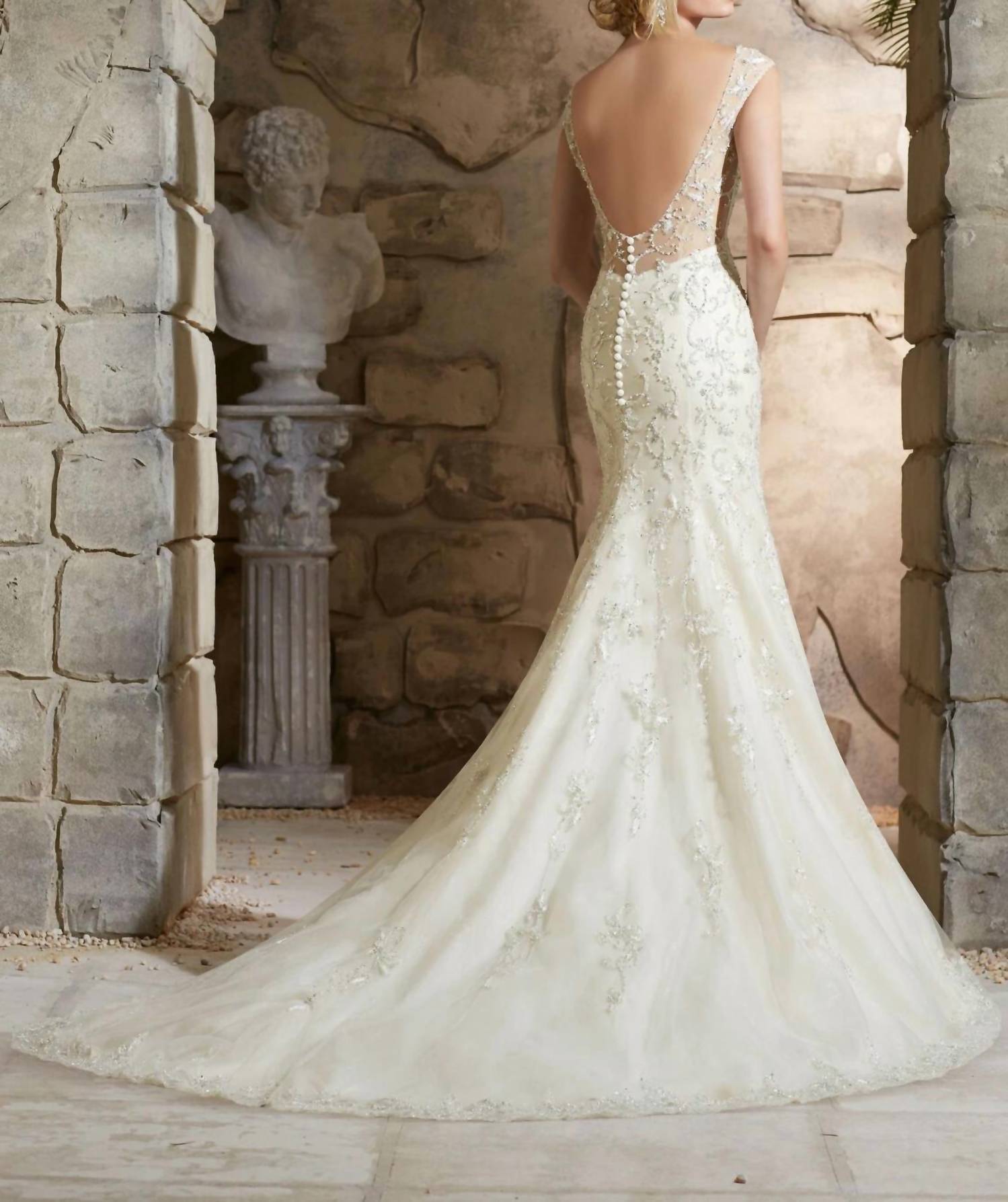 Morilee - Crystal Beaded Wedding Dress