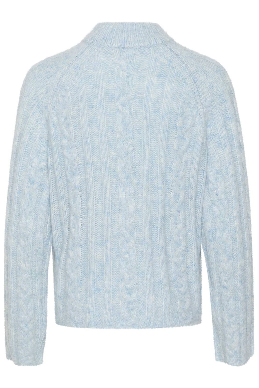 Kaffe - Kanaja Cable Knit Funnel Neck Pullover