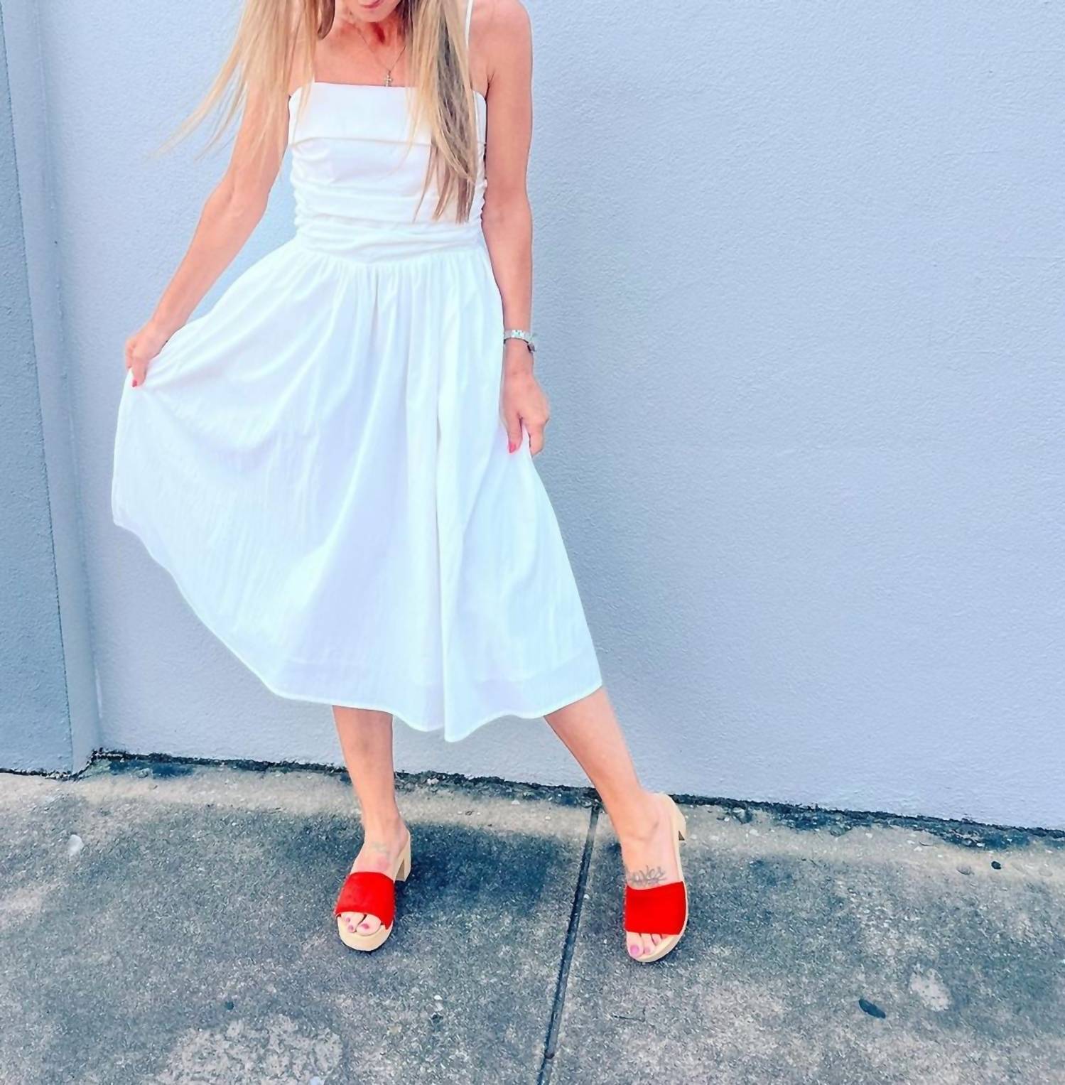 Pinch - Pretty Moments Shirred Midi Dress