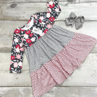 Pete + Lucy - Girls I Love Poppies Dress