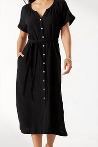 Tommy Bahama - Coral Isle Short Sleeves Midi Dress