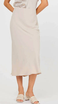 Current Air - Silk Midi Skirt